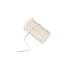 Polyester Satin Piping Ribbon OCOR-WH0091-32B-7