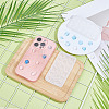 3Pcs Square/Horse Eye/Teardrop DIY Faceted Gemstone Cabochon Silicone Molds DIY-HY0002-70-3