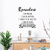 PVC Wall Stickers DIY-WH0228-067-3