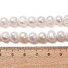 Natural Cultured Freshwater Pearl Beads Strands PA-CBABE82-06A-5