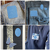 5 Sheets Denim Self-adhesive Patches PATC-TA0001-61B-9