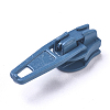 Spray Painted Alloy Replacement Zipper Sliders PALLOY-WH0067-97C-1