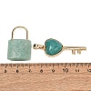 Natural Amazonite Beaded Pendants GG-CBA9389-04U-2