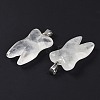 Natural Quartz Crystal Pendants G-G115-01C-3