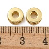 Rack Plating Brass Micro Pave Cubic Zirconia  Beads KK-U030-31G-02-2