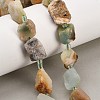 Natural Flower Amazonite Beads Strands GG-CBA0B77-A24-03-1