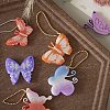 Butterfly DIY Keychain Pendant Silicone Molds DIY-Q037-18B-1