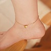 316L Surgical Stainless Steel Charm Anklets for Women FS-WG47470-28-1