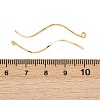 Brass Earring Findings KK-A274-17F-G-3