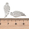 304 Stainless Steel Pendant Rhinestone Settings SA-CBA1839-07P-3