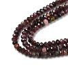 Natural Garnet Beads Strands G-G189-C07-02-4