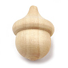 Unfinished Blank Wooden Acorn X-WOOD-S040-87-2