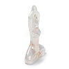 Electroplate Natural Quartz Crystal Yoga Goddess Decorations DJEW-F013-03A-2