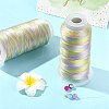 Segment Dyed Polyester Round Thread OCOR-CJC0007-01-6