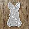 Easter Theme Rabbit with Heart Pattern DIY Silicone Table Lamp Molds SIMO-G008-02C-3