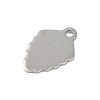 Non-Tarnish 201 Stainless Steel Charms STAS-C108-55P-2