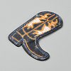 Non-woven Fabrics Computerized Embroidery Iron on/Sew on Patches PATC-WH0014-49M-2
