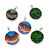 Handmade Lampwork Pendants LAMP-D002-04B-S-1