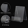 6Pcs Acrylic Book Stand for Kitchen Counter ODIS-SP0001-04C-4