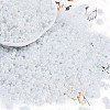 Opaque Colours Luster Glass Seed Beads X1-SEED-K010-04D-1