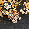 12Pc 2 Colors Iron Rhinestone Buttons FIND-FH0016-79-5