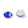 Cobalt Faceted Glass Flat Back Rhinestone for Nail Art X-RGLA-C002-SS10-369-2