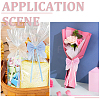 28Pcs 7 Colors Polyester Resin Bowknot Ornament Accessories DIY-SP0004-79-5