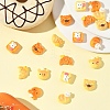 20Pcs 2 Colors Resin Cabochons RESI-YW0005-37-4