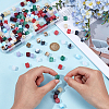 200Pcs Acrylic Imitation Gemstone Besds SACR-SP0001-40-3