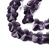 Transparent Glass Beads Strands GLAA-Q118-01A-B08-3
