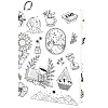 Polyester Book Covers OFST-WH0009-029-1