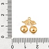 304 Stainless Steel Rhinestone Pendants STAS-E531-10G-3