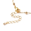 Handmade Brass Satellite Chain Bracelets Making Accessories AJEW-JB01025-8