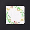 Square Paper Hair Clip Display Cards DIY-B061-01B-09-3