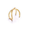 1 Pcs Alloy Cuff Earrings for Women WG0D93E-48-1