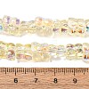Transparent Glass Beads Strands GL-CBAAE04-02D-2