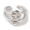 Brass Cuff Rings RJEW-Q821-02P-2