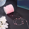 Acrylic Round Beaded Link Chains DIY-MB0007-001E-6