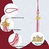 Polyester Graduation Tassel Pendant Decorations AJEW-WH20020-078E-6