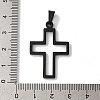 304 Stainless Steel Pendants STAS-Z075-04EB-3