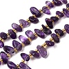 Natural Amethyst Beads Strands G-Z091-A13-2