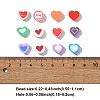 50Pcs Handmade Polymer Clay Beads CLAY-YW0002-30-3