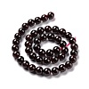 Natural Garnet Round Beads Strands LS-G-A025-02-3