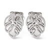 Non-Tarnish 304 Stainless Steel Stud Earrings X-EJEW-B022-08P-1