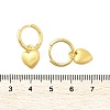 Brass Pendants Hoop Earrings EJEW-B120-08G-01-5