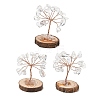 Natural & Synthetic Gemstone Chips Tree of Life Decorations GG-CBAEDF6-01-2