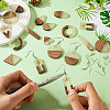 DIY Geometry Earring Making Kit DIY-TA0005-74-14