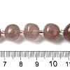 Natural Strawberry Quartz Beads Strands G-Q169-E06-01B-5