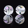 Transparent Acrylic Beads MACR-S361-01-10mm-1
