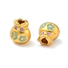 Alloy Enamel European Beads FIND-G111-02MG-01-2